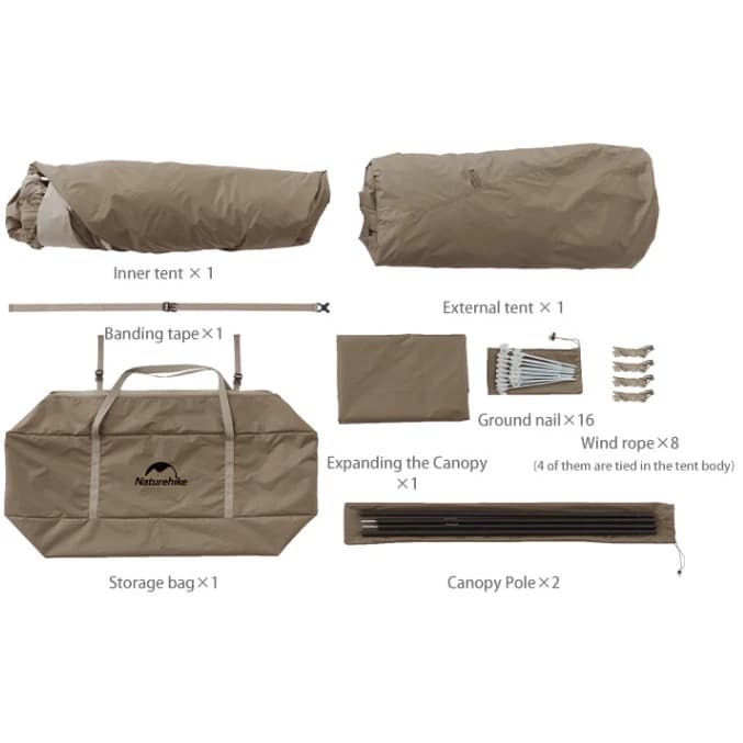 เต็นท์ Naturehike Village 6.02 รุ่นใหม่ ขายดี และ Village 6.02 Flagship พร้อมส่งจากไทย🇹🇭 https://lnwchill.com