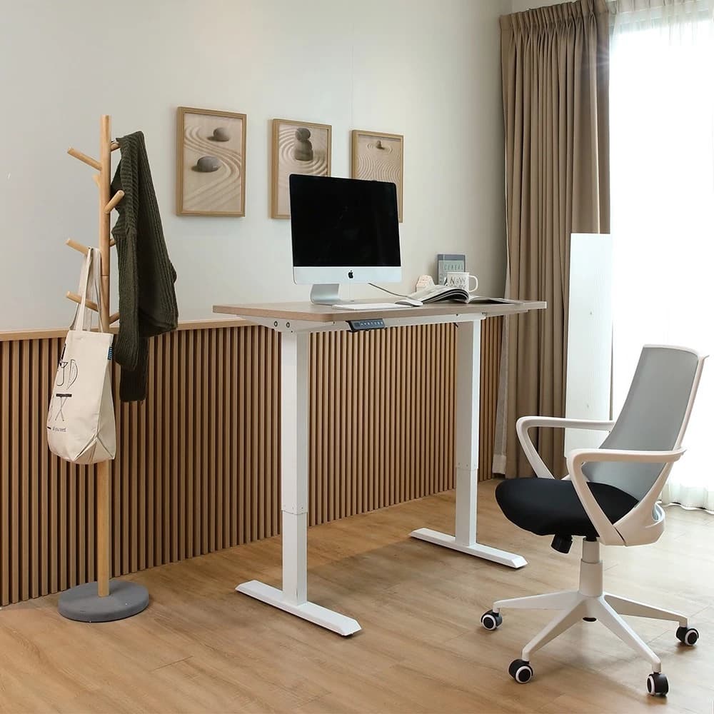 Index Living Mall โต๊ะปรับไฟฟ้า โต๊ะทํางานปรับระดับไฟฟ้า โต๊ะปรับระดับไฟฟ้า รุ่นแสตนเลย์ ขนาด 120 ซม. (เลือกสีได้) โต๊ะทำงานไฟฟ้า https://lnwchill.com