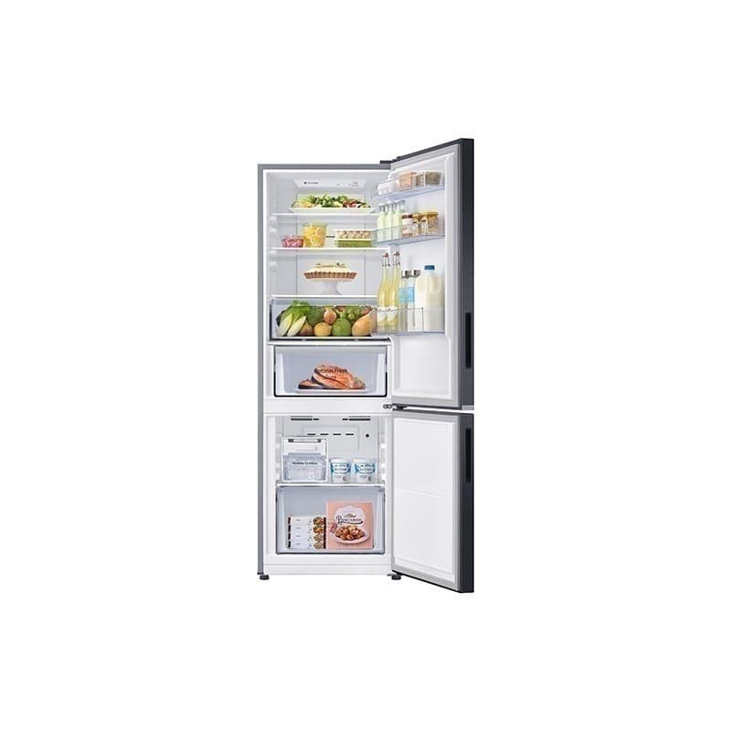 SAMSUNG RB30N4050B1/ST ตู้เย็น 2 ประตู ช่องแช่แข็งล่าง 10.9 คิว สี Black Matt ระบบ Digital Inverter พร้อม Optimal Fresh Zone https://lnwchill.com