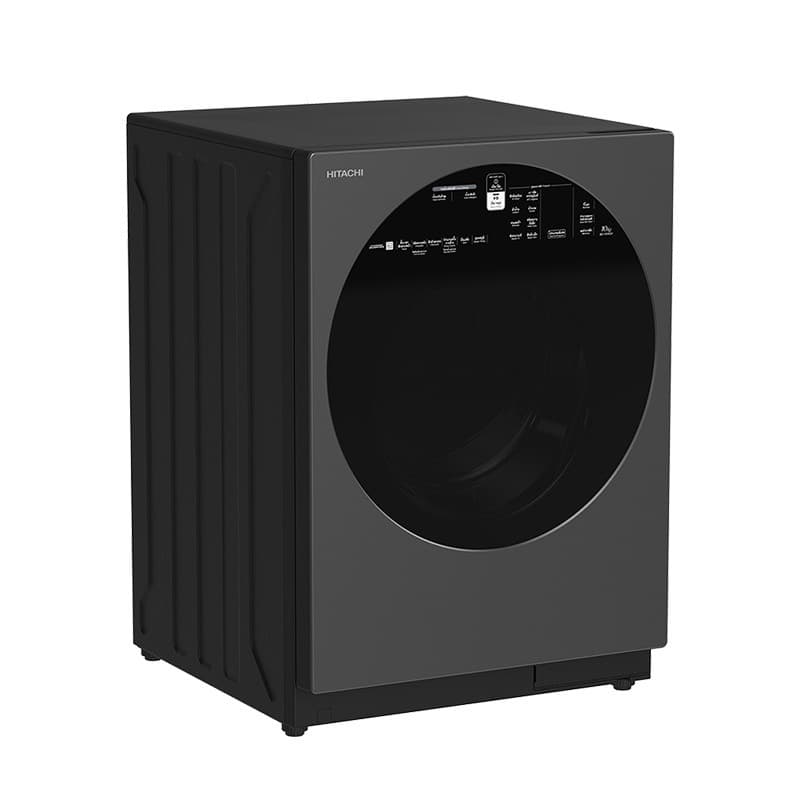 Hitachi BD-100XGV เครื่องซักผ้าฝาหน้า รุ่น BD-100XGV 10 กก. Inverter สี Mauve Gray ระบบ AI Wash และ Auto Dosing ซักสะอาดอัจฉริยะถนอมผ้าขั้นสุด https://lnwchill.com