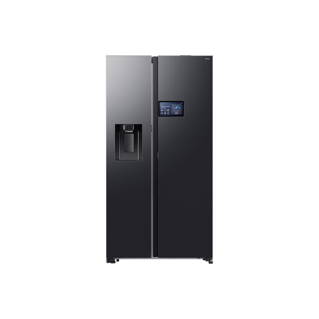 SAMSUNG RS90F65D2FST ตู้เย็น Side by Side 21.7 คิว สี Black Bending หน้าจอ AI Home 9 นิ้ว พร้อมระบบเปิดประตูอัตโนมัติและ UV Deodorizer https://lnwchill.com