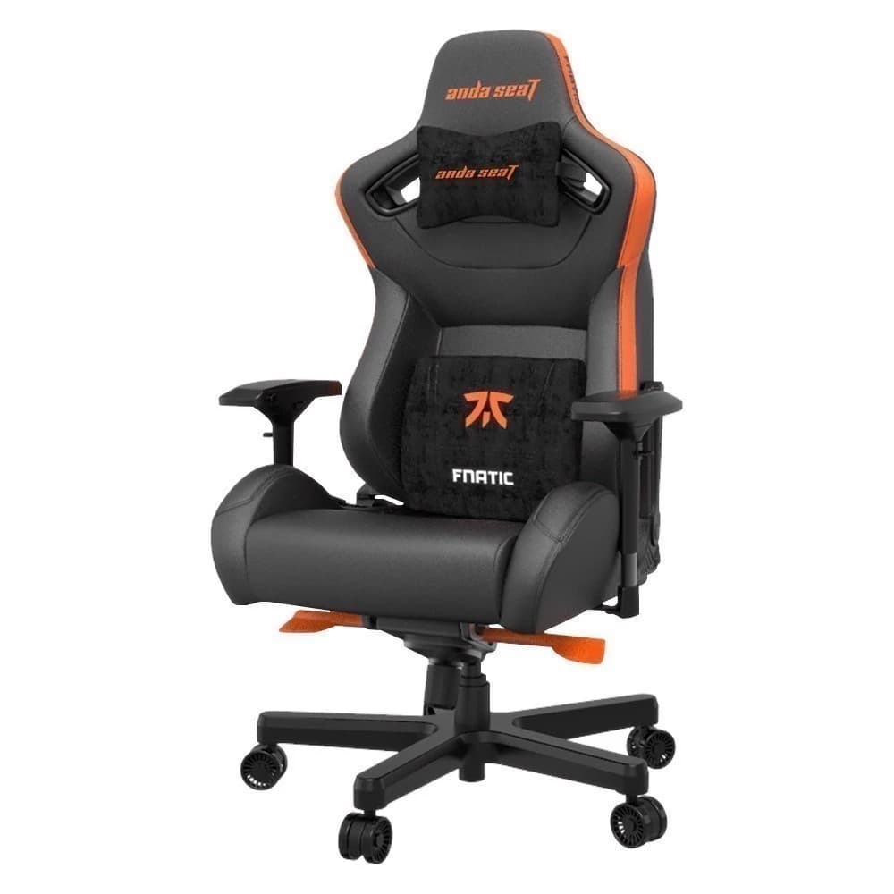 Anda Seat Fnatic Edition Gaming Chair (AD12XL-FNC-PV/F) เก้าอี้สีดำ ส้ม อันดาซีท เก้าอี้เกมมิ่งสำหรับนั่งเล่นเกม เก้าอี้ทำงานเพื่อสุขภาพ Ergonomic E-Sport https://lnwchill.com