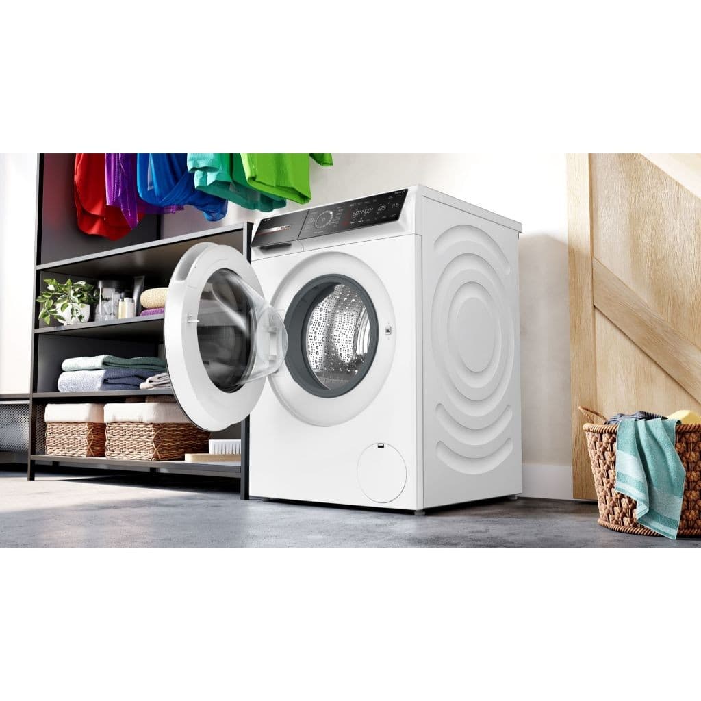BOSCH รุ่น WGB254A0TH เครื่องซักผ้าฝาหน้า ซีรีส์ 8 ขนาด 10 กก 1400 rpm เทคโนโลยี i-DOS และ Home Connect ซักสะอาดประหยัดเวลาถนอมผ้าขั้นสุด https://lnwchill.com