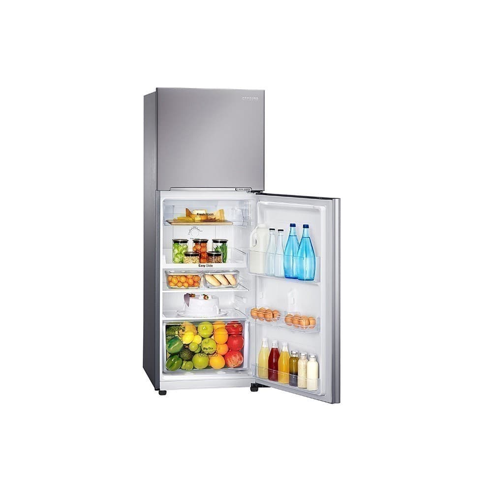 SAMSUNG RT22FGRADSA/ST 8.3 Q Digital Inverter ตู้เย็น 2 ประตู พร้อม MoistFresh Zone และชั้นวาง Easy Slide https://lnwchill.com