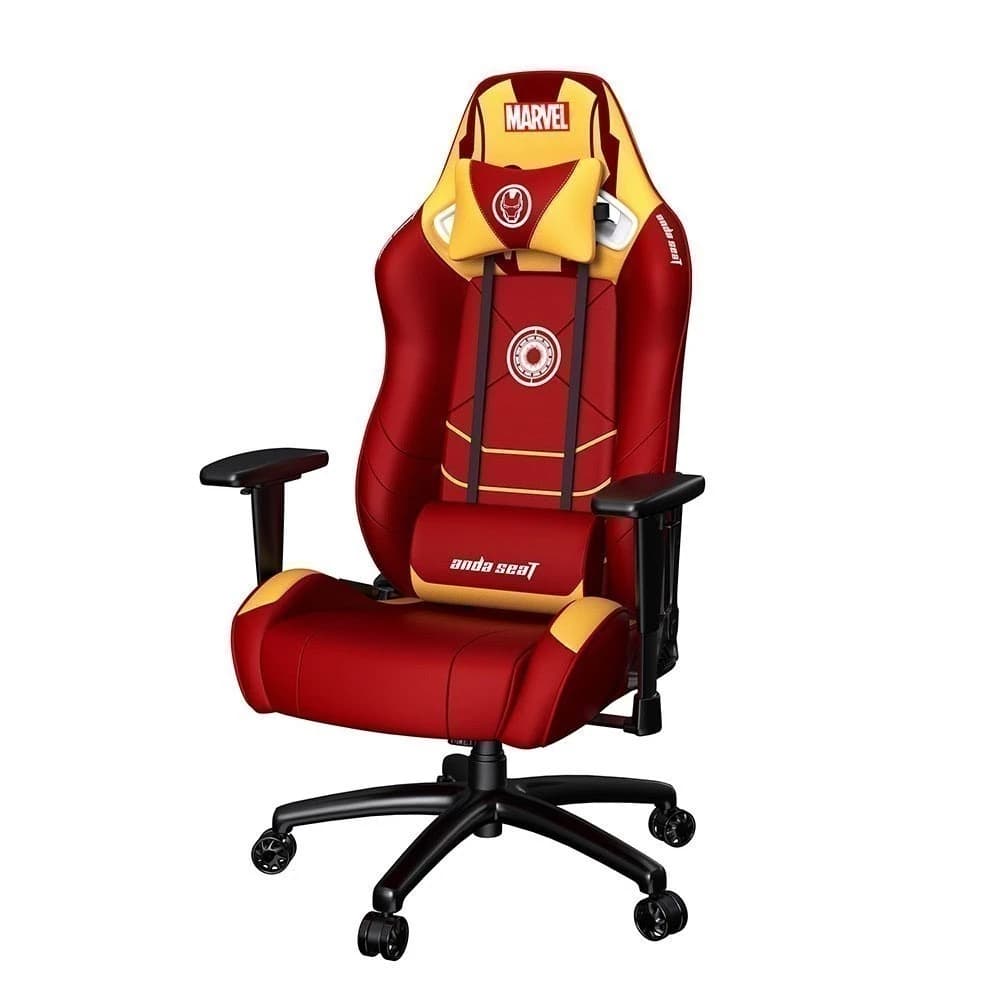 Anda Seat Iron Man Edition Marvel Series Gaming Chair RedMaroon/Golden (AD7-28-RY-PV) อันดาซีทเก้าอี้เกมมิ่งเพื่อสุขภาพ https://lnwchill.com
