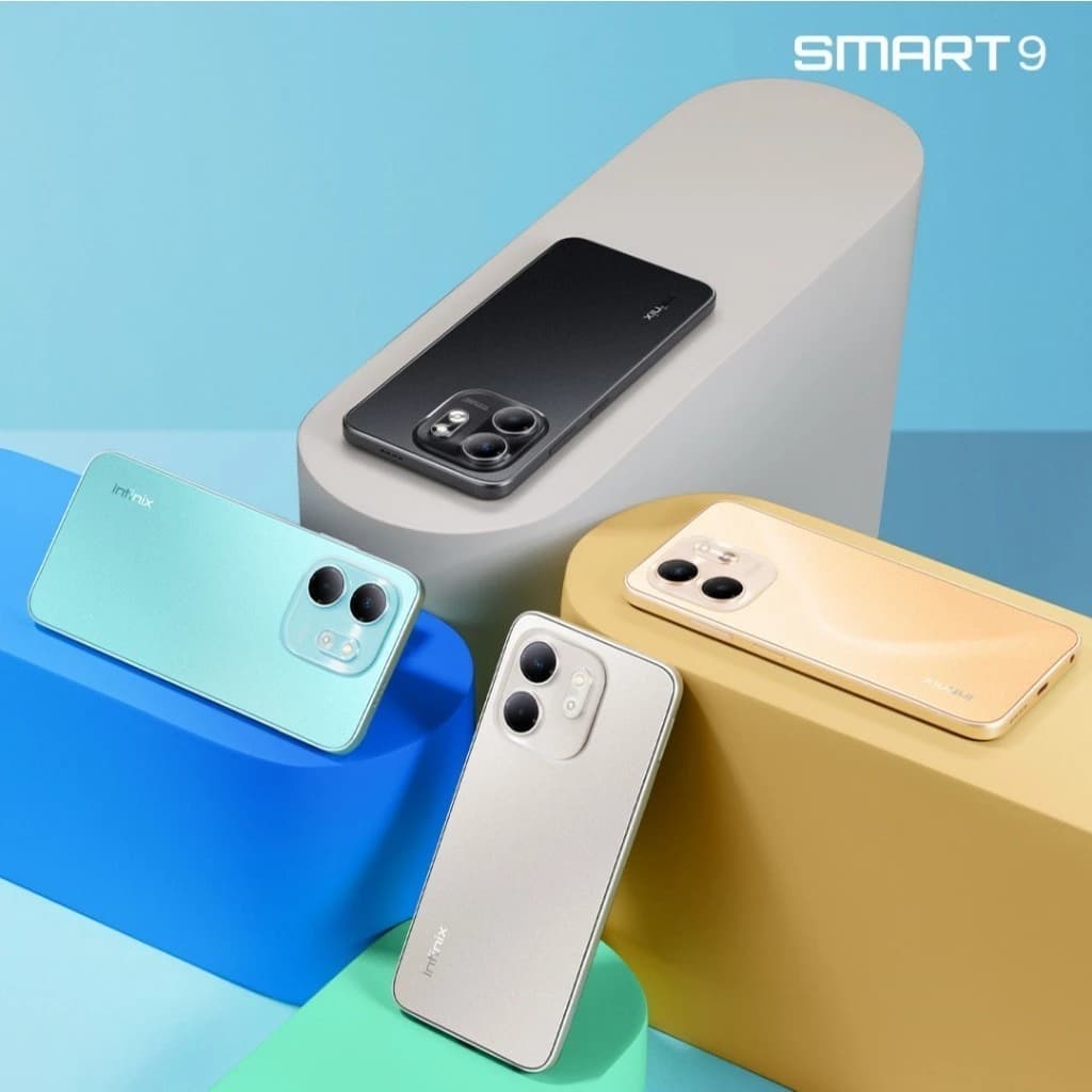 infinix SMART 9 64+3GB (เพิ่มแรมสูงสุด 6GB) I 120Hz หน้าจอใหญ่ 6.7" Punch-Hole I ชิปเซ็ต Helio G81 I ลำโพงคู่ 300% https://lnwchill.com