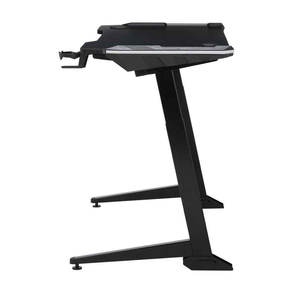 Index Living Mall รุ่นไคลน์ โต๊ะเกมมิ่งปรับระดับไฟฟ้า ผิวคาร์บอนไฟเบอร์ ลดราคาพิเศษ โต๊ะเกมมิ่งปรับระดับได้สีดำ ขนาด 130 ซม. สินค้าเกรดพรีเมี่ยม รับประกันความพึงพอใจ https://lnwchill.com