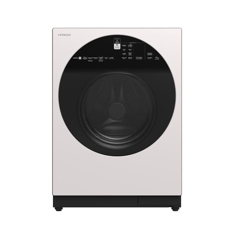 HITACHI รุ่น BD-100GV เครื่องซักผ้าฝาหน้า 10 กก รอบปั่น 1600 รอบ ระบบ AI Wash ประหยัดไฟเบอร์ 5 ซักสะอาดถนอมผ้าด้วยเทคโนโลยีอัจฉริยะแม่นยำ https://lnwchill.com