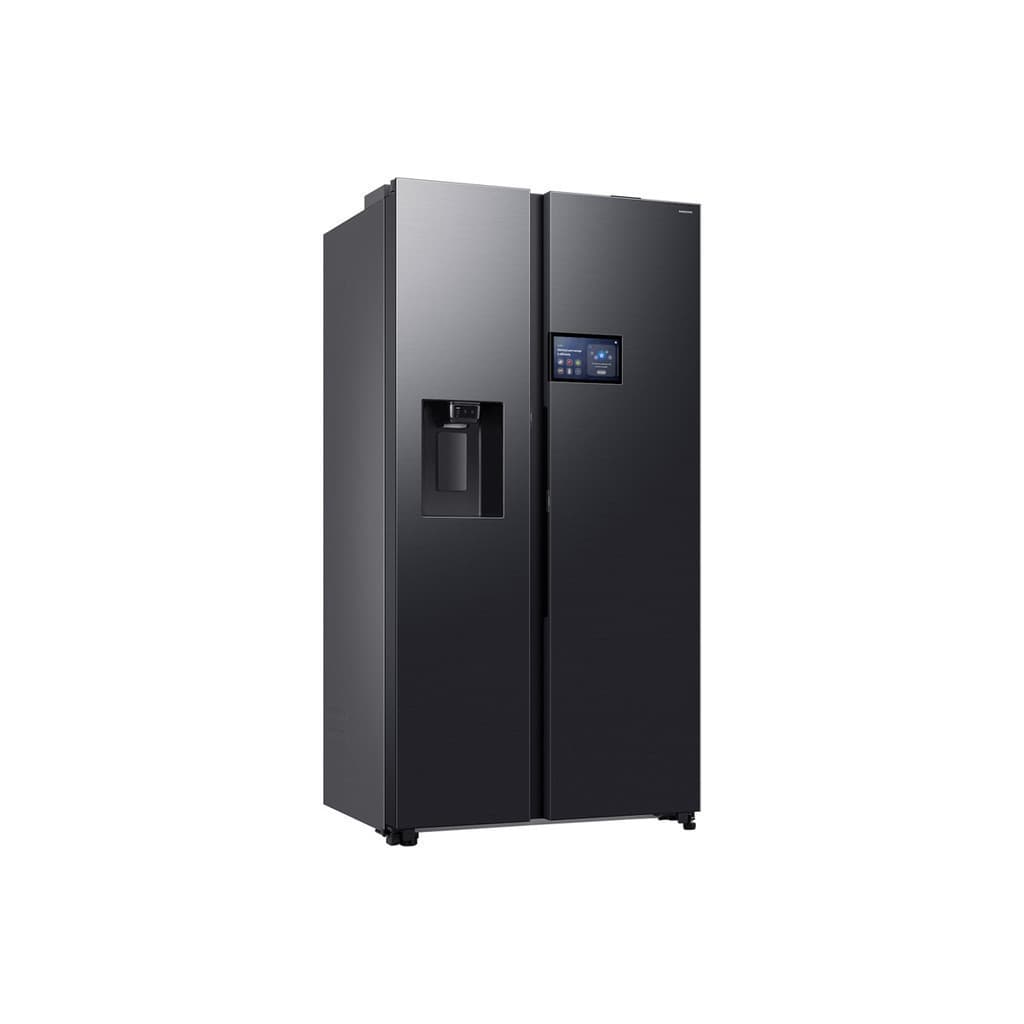 SAMSUNG RS90F65D2FST ตู้เย็น Side by Side 21.7 คิว สี Black Bending หน้าจอ AI Home 9 นิ้ว พร้อมระบบเปิดประตูอัตโนมัติและ UV Deodorizer https://lnwchill.com