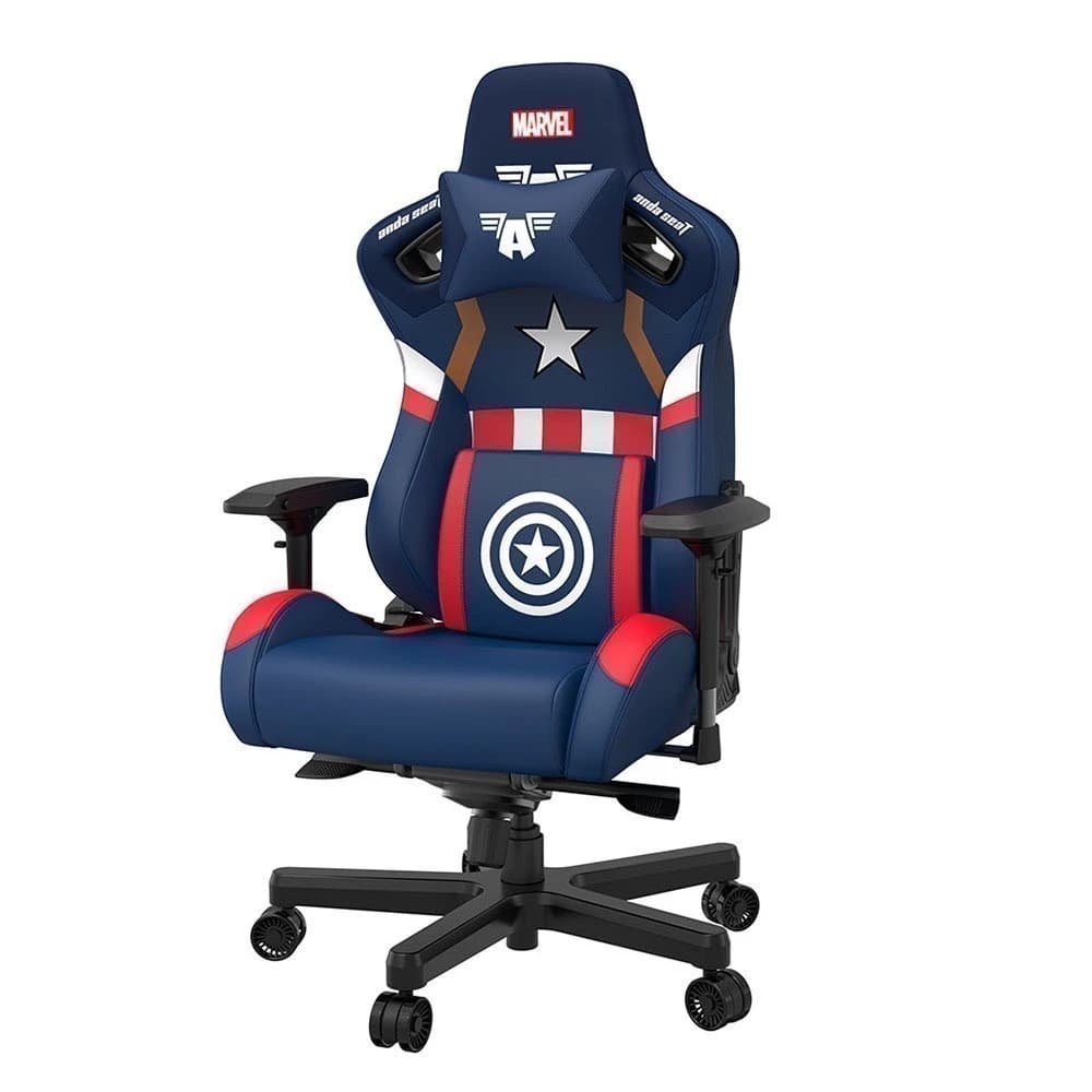Anda Seat Captain America Edition Marvel Series Gaming Chair (AD12XL-09-SWR-PV) อันดาซีทเก้าอี้เกมมิ่งเพื่อสุขภาพ https://lnwchill.com