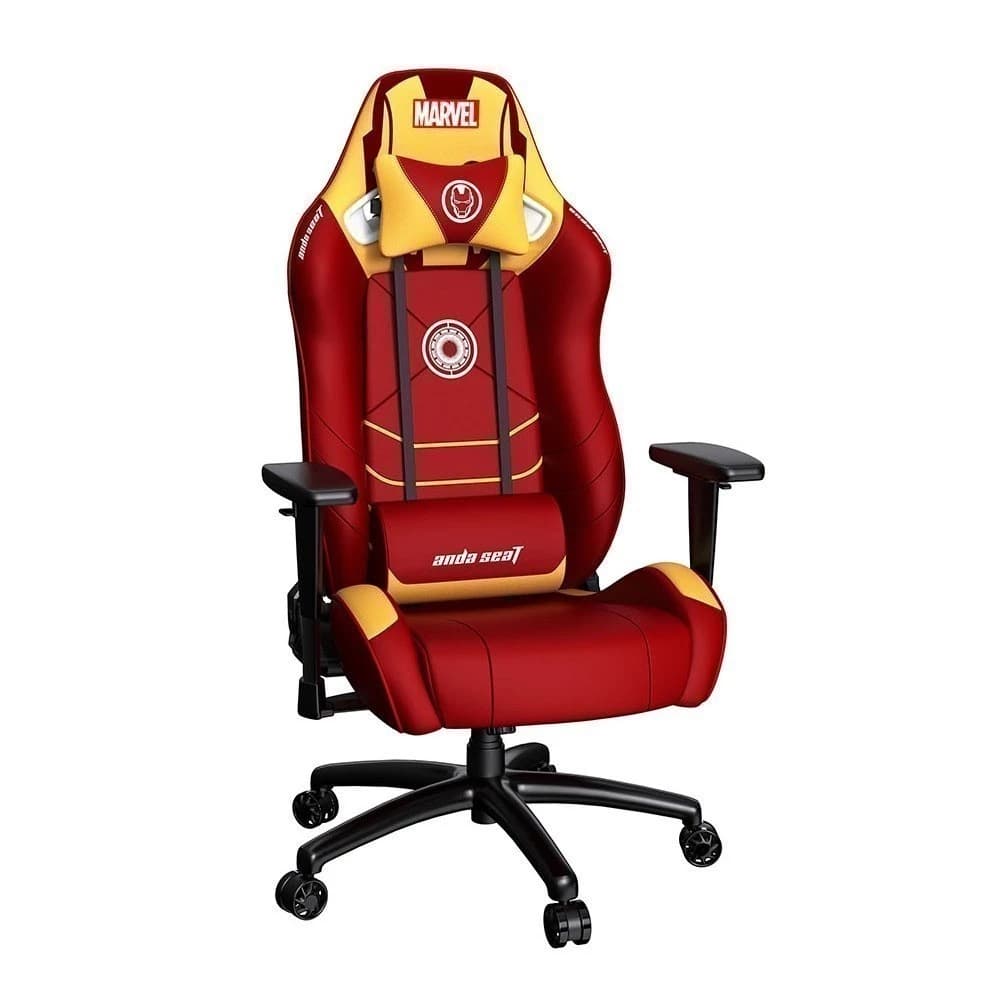 Anda Seat Iron Man Edition Marvel Series Gaming Chair RedMaroon/Golden (AD7-28-RY-PV) อันดาซีทเก้าอี้เกมมิ่งเพื่อสุขภาพ https://lnwchill.com