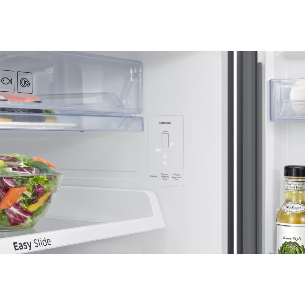 Samsung RT53DG7A14S9ST 18.7 คิว Twin Cooling AI Energy Mode สีเงิน ตู้เย็น 2 ประตู Digital Inverter https://lnwchill.com