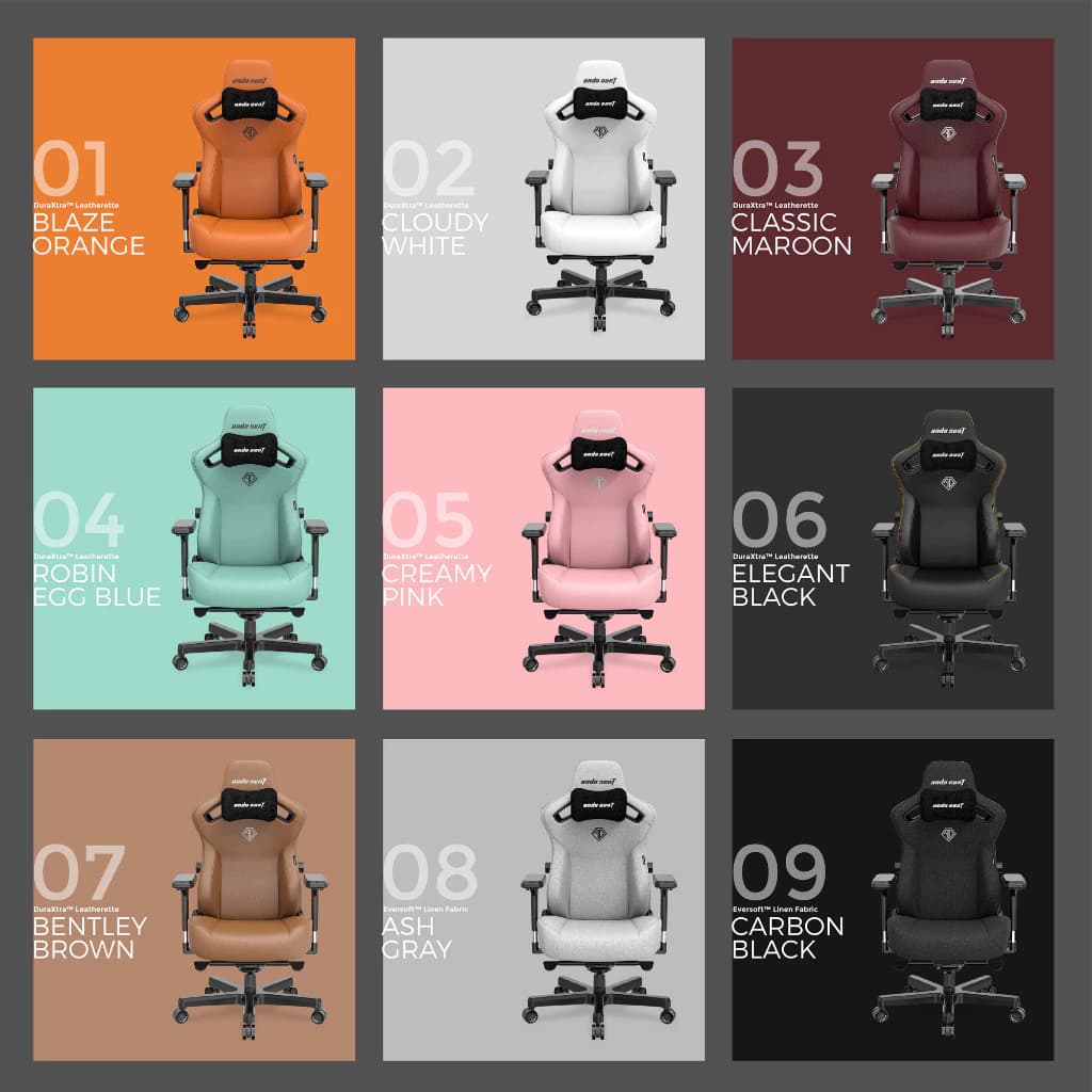 Anda Seat Kaiser 3 Premium Chair Size XL เก้าอี้สีแดง (AD12YDC-XL-01) อันดาซีท Size XL เก้าอี้เกมมิ่งสำหรับนั่งเล่นเกม เพื่อสุขภาพ Ergonomic เกรดพรีเมี่ยม https://lnwchill.com