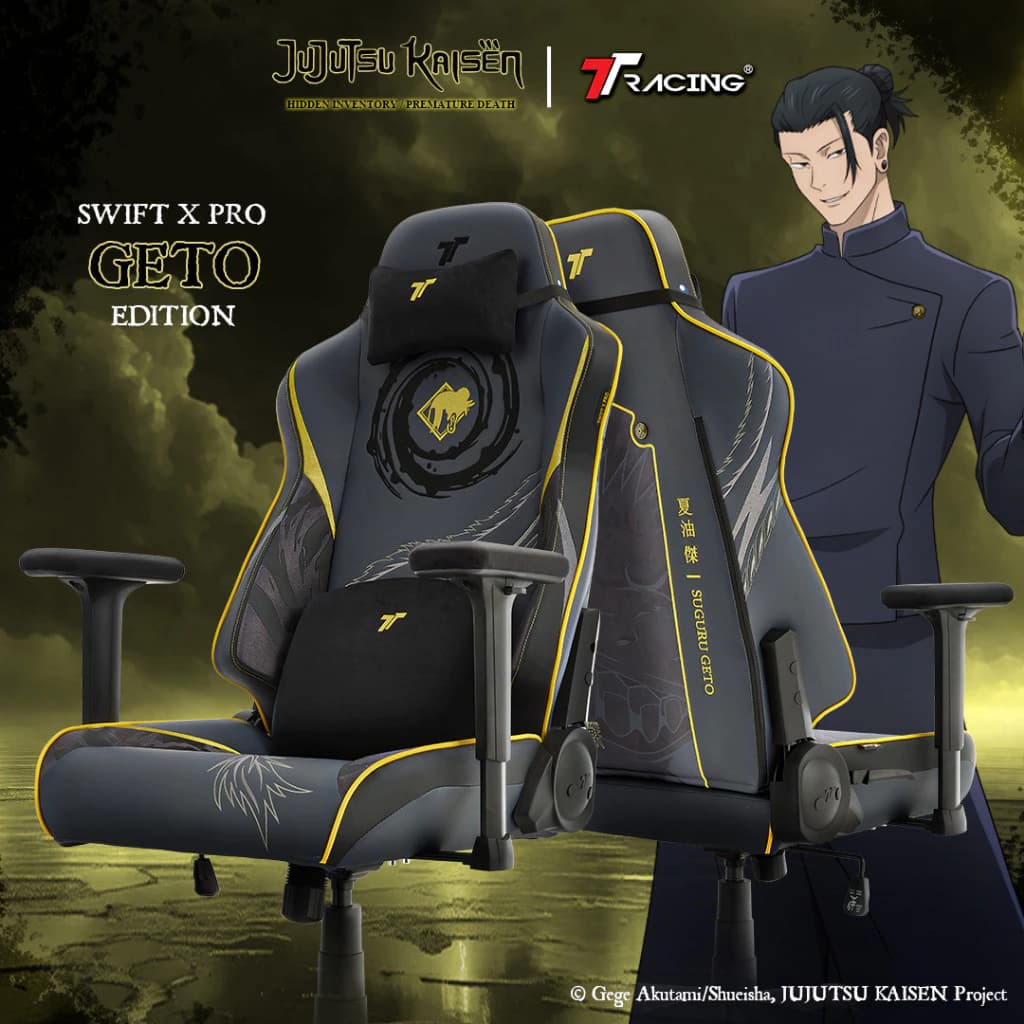 TTRacing Swift X Pro Geto Jujutsu Kaisen Edition Gaming Chair เก้าอี้สำนักงาน เก้าอี้เกมมิ่ง https://lnwchill.com