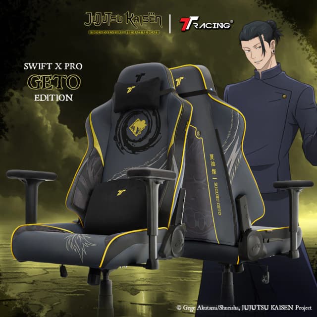 TTRacing Swift X Pro Geto Jujutsu Kaisen Edition Gaming Chair เก้าอี้สำนักงาน เก้าอี้เกมมิ่ง