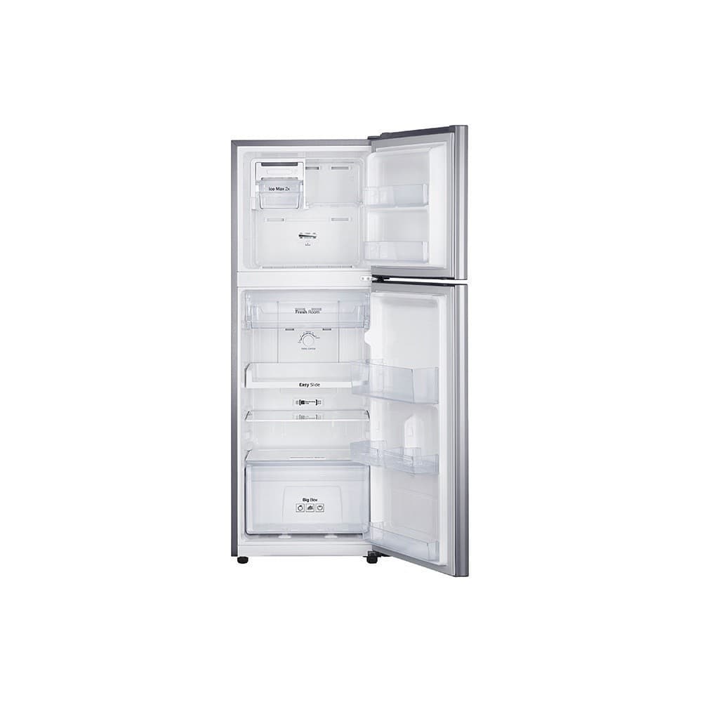 SAMSUNG RT22FGRADSA/ST 8.3 Q Digital Inverter ตู้เย็น 2 ประตู พร้อม MoistFresh Zone และชั้นวาง Easy Slide https://lnwchill.com