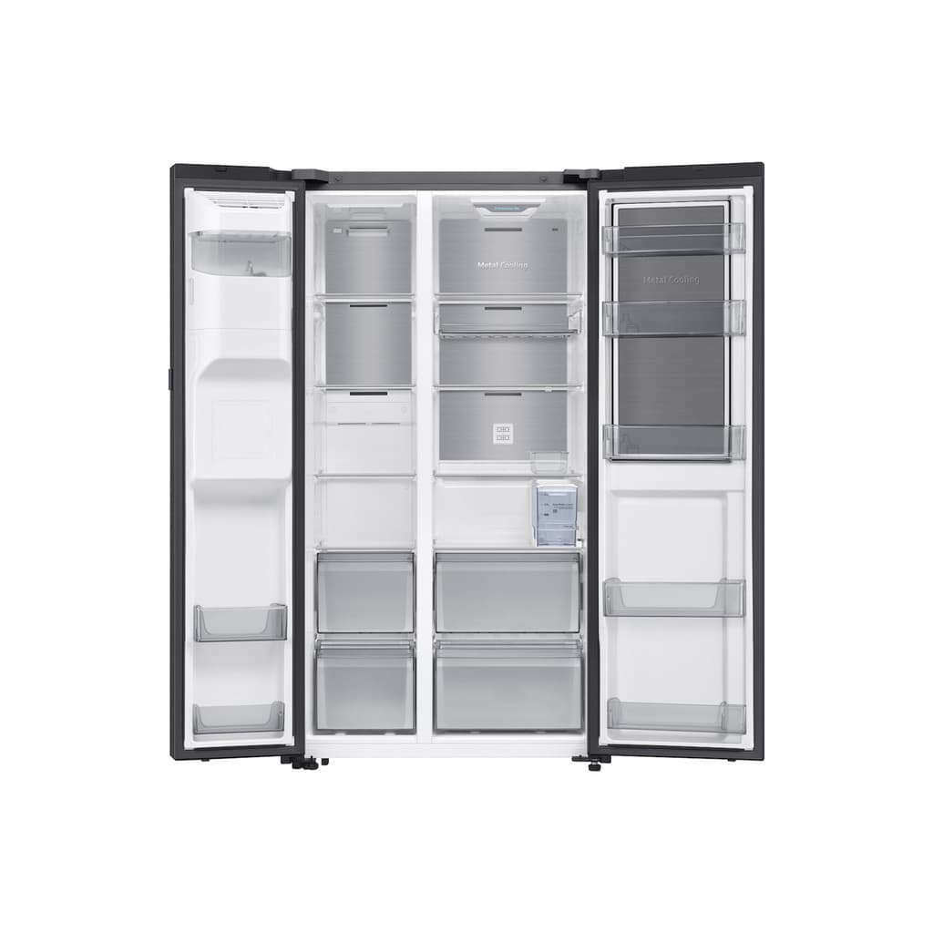 SAMSUNG > RS80F65G1FST > ตู้เย็น Side by Side 22.1 คิว สี Black Bending, Food Beverage Showcase, Auto Open Door > นวัตกรรมความเย็นอัจฉริยะ ประหยัดพลังงานด้วย AI Energy https://lnwchill.com
