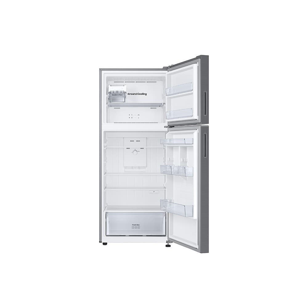 SAMSUNG ตู้เย็น 2 ประตู รุ่น RT38CG6020S9ST ขนาด 13.9 คิว 393 ลิตร สี Refined Inox เทคโนโลยี SpaceMax เพิ่มพื้นที่แช่ https://lnwchill.com