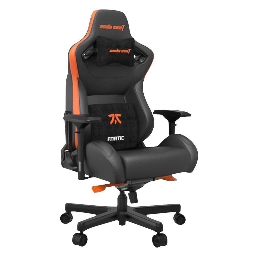 Anda Seat Fnatic Edition Gaming Chair (AD12XL-FNC-PV/F) เก้าอี้สีดำ ส้ม อันดาซีท เก้าอี้เกมมิ่งสำหรับนั่งเล่นเกม เก้าอี้ทำงานเพื่อสุขภาพ Ergonomic E-Sport https://lnwchill.com