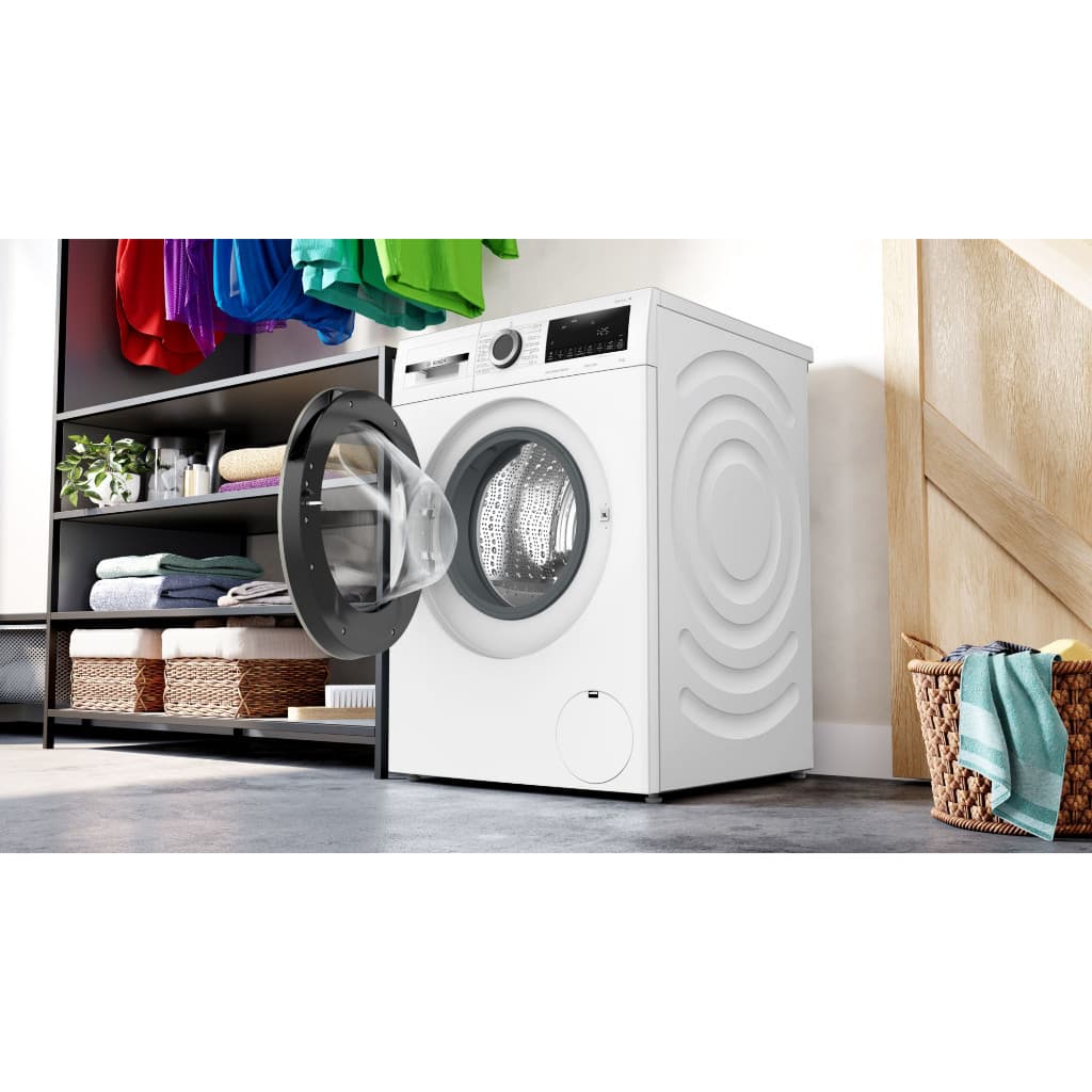 Bosch เครื่องซักผ้าฝาหน้า รุ่น WGA14400TH ความจุ 9 กก รอบปั่น 1400 รอบต่อนาที ซีรีส์ 4 มอเตอร์ประหยัดพลังงานทำงานเงียบ ซักสะอาดถนอมผ้าด้วยเทคโนโลยีทันสมัยเพื่อคุณภาพชีวิตที่ดีกว่า https://lnwchill.com