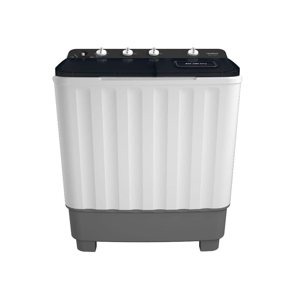 HITACHI รุ่น LTT 10JWT MRG PFB เครื่องซักผ้า 2 ถัง 10 กก ปั่นแห้ง 8 กก 1350 RPM ระบบ Air Jet Dry ซักสะอาดปั่นแห้งไวทนทานไม่เป็นสนิม https://lnwchill.com