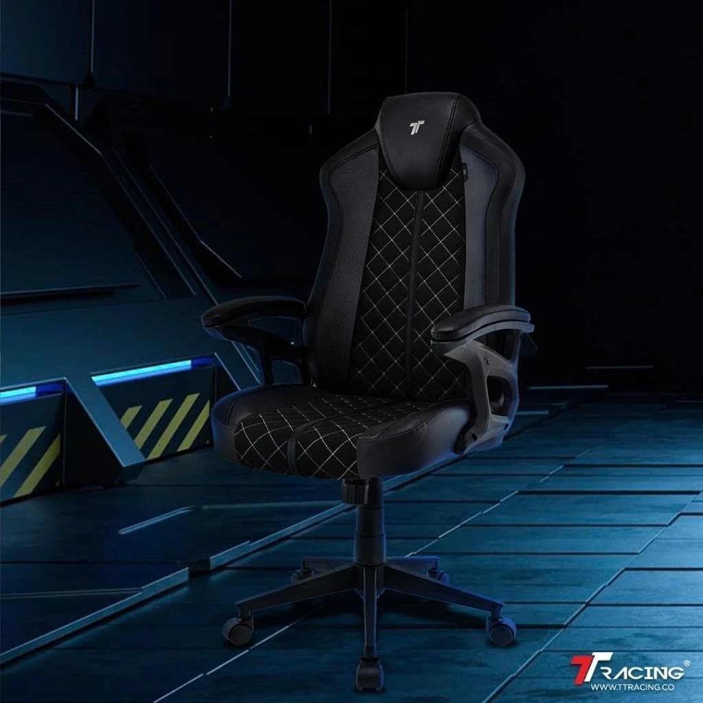 TTRacing Duo V3 V4 Pro Gaming Chair เก้าอี้เกมมิ่ง นั่งสบาย เบาะหนัง PU และผ้า Air Threads นุ่มสบายระบายอากาศดี https://lnwchill.com