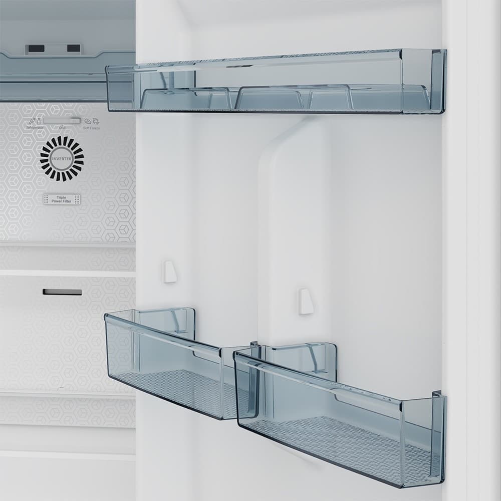 HITACHI ตู้เย็น 2 ประตู 13.2 คิว 374 ลิตร Grand Carbon Line รุ่น HRTN6408SUTH สีมิดไนท์ ไชน์ https://lnwchill.com