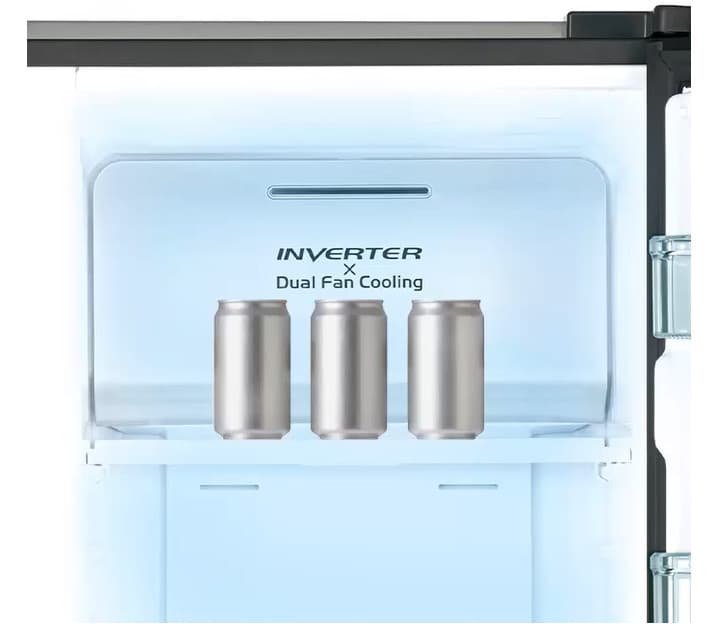 HITACHI รุ่น R-MX600GVTH1 ตู้เย็น Side By Side 20.1 คิว 569 ลิตร ระบบสุญญากาศและทำน้ำแข็งอัตโนมัติ https://lnwchill.com