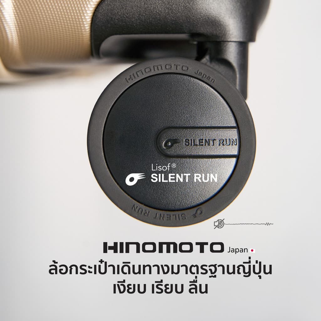 ROLLICA รุ่น TITAN กระเป๋าเดินทางโพลีคาร์บอเนต 100% ล้อ Hinomoto แท้ ระบบล็อค TSA ขยายข้างได้ ทนทาน แข็งแรง รับประกัน 5 ปี https://lnwchill.com