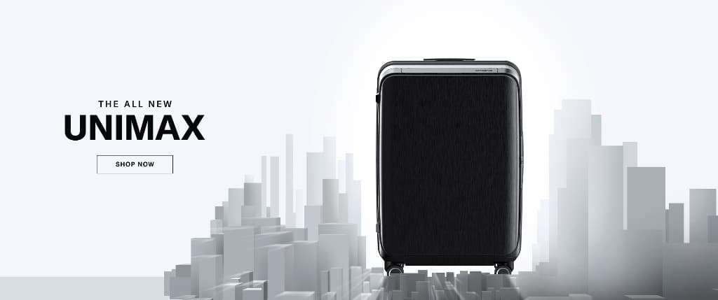 SAMSONITE รุ่น UNIMAX SPINNER 75/28 EXP กระเป๋าเดินทางล้อลากขยายได้ 28 นิ้ว ดีไซน์มินิมอล โดดเด่นด้วยระบบล้อลดแรงกระแทก การันตีรางวัล Red Dot Design Award https://lnwchill.com