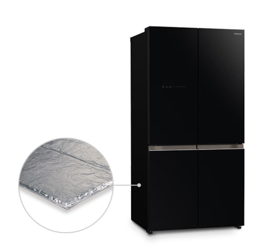 Hitachi รุ่น R-WB700VTH2 ตู้เย็นมัลติดอร์ 22.8 คิว 645 ลิตร French Bottom Freezer เทคโนโลยีสุญญากาศรักษาความสด https://lnwchill.com