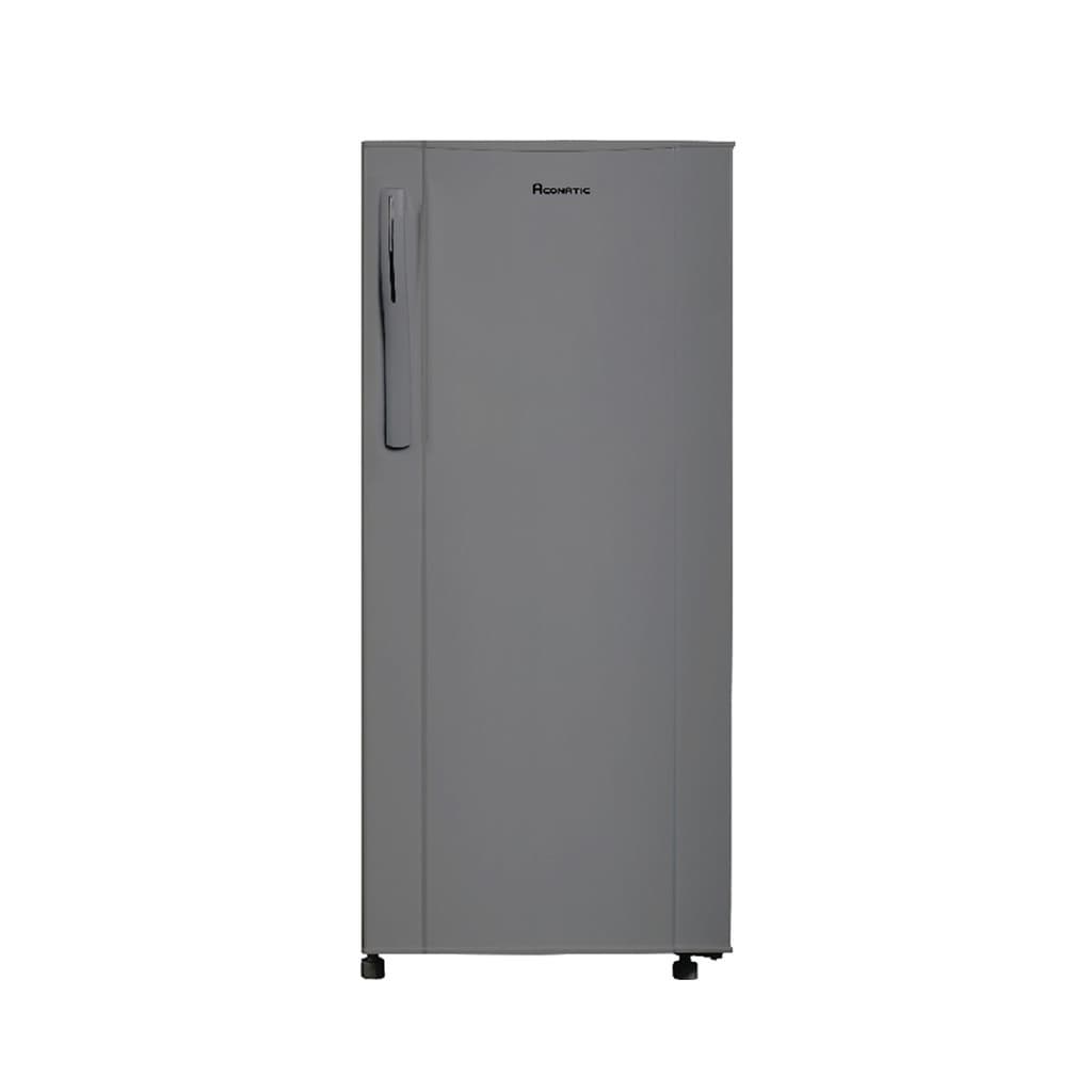 ACONATIC รุ่น AN-FR1750 ตู้เย็น 1 ประตู 6.2 คิว สี Dark Gray ดีไซน์หรู ชั้นวางกระจกนิรภัย ประหยัดพลังงาน แข็งแรงทนทาน เย็นเร็วสม่ำเสมอ https://lnwchill.com