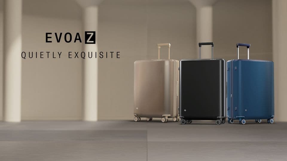 SAMSONITE รุ่น EVOA Z SPINNER 75/28 EXP กระเป๋าเดินทางล้อลากขยายได้ 28 นิ้ว ดีไซน์หรูหราทันสมัยพร้อมนวัตกรรมล้อกันสะเทือนเพื่อการเดินทางที่เหนือกว่า https://lnwchill.com