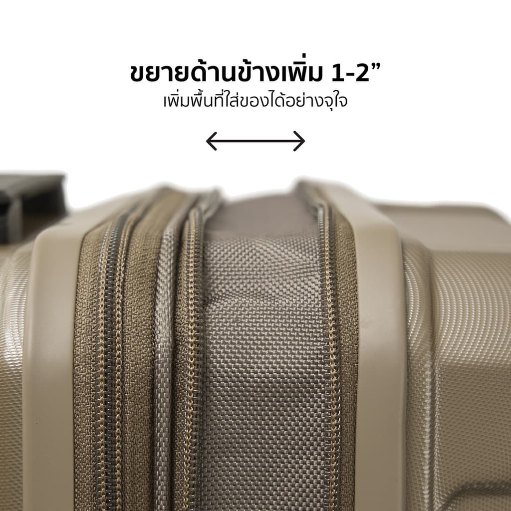 ROLLICA รุ่น TITAN กระเป๋าเดินทางโพลีคาร์บอเนต 100% ล้อ Hinomoto แท้ ระบบล็อค TSA ขยายข้างได้ ทนทาน แข็งแรง รับประกัน 5 ปี https://lnwchill.com
