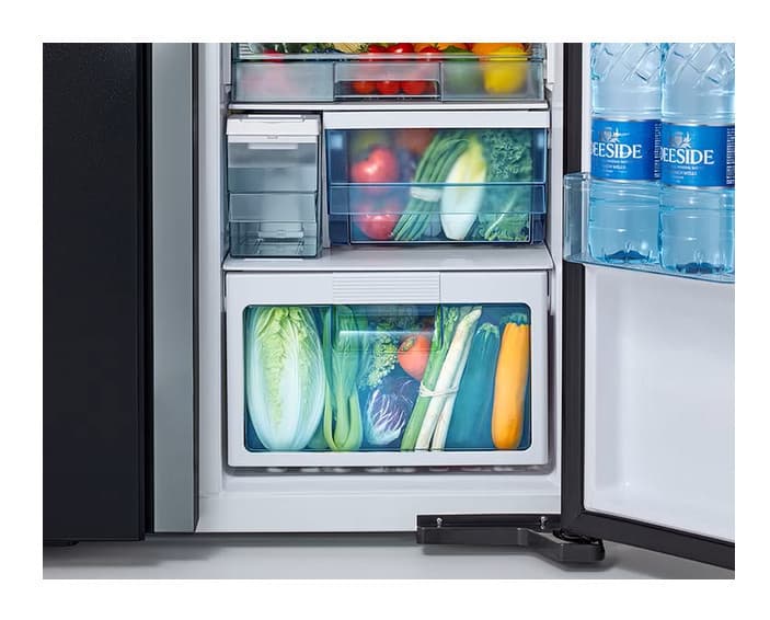 HITACHI รุ่น R-MX600GVTH1 ตู้เย็น Side By Side 20.1 คิว 569 ลิตร ระบบสุญญากาศและทำน้ำแข็งอัตโนมัติ https://lnwchill.com