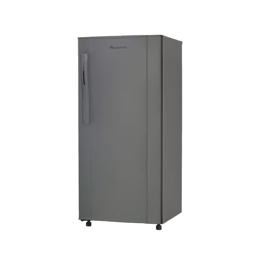 ACONATIC รุ่น AN-FR1750 ตู้เย็น 1 ประตู 6.2 คิว สี Dark Gray ดีไซน์หรู ชั้นวางกระจกนิรภัย ประหยัดพลังงาน แข็งแรงทนทาน เย็นเร็วสม่ำเสมอ https://lnwchill.com