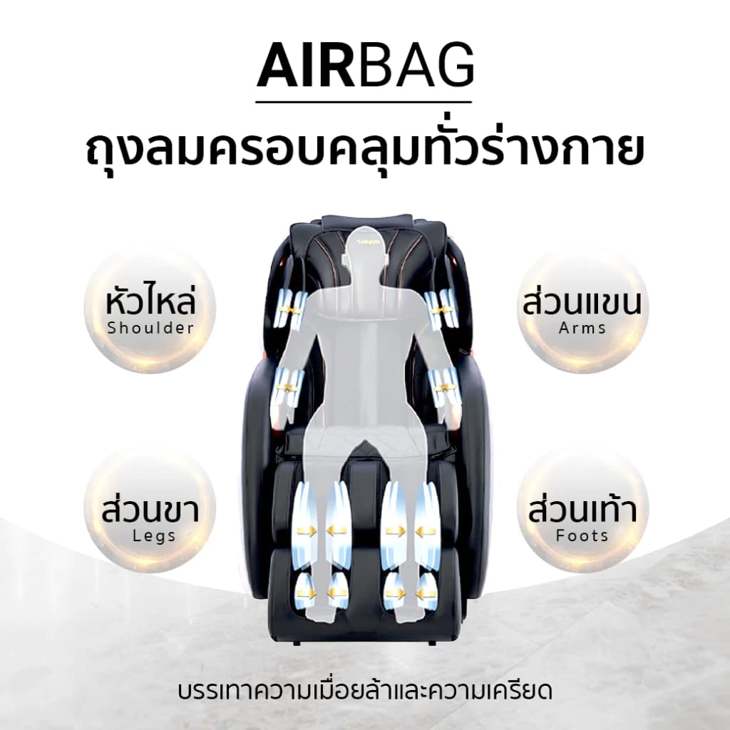 TOKUYO BOOST TC-699 เก้าอี้นวดไฟฟ้า มีนวดกัวซาฝ่าเท้า เพิ่มลูกกลิ้งนวดน่องขา โซฟานวดไฟฟ้า ลดอาการปวดเมื่อย คลายกล้ามเนื้อดีเยี่ยม นวดแบบผสมผสาน นวดสั่น นวดคลึง นวดกดจุด นวดทุบ ผ่อนคลายกล้ามเนื้อ https://lnwchill.com