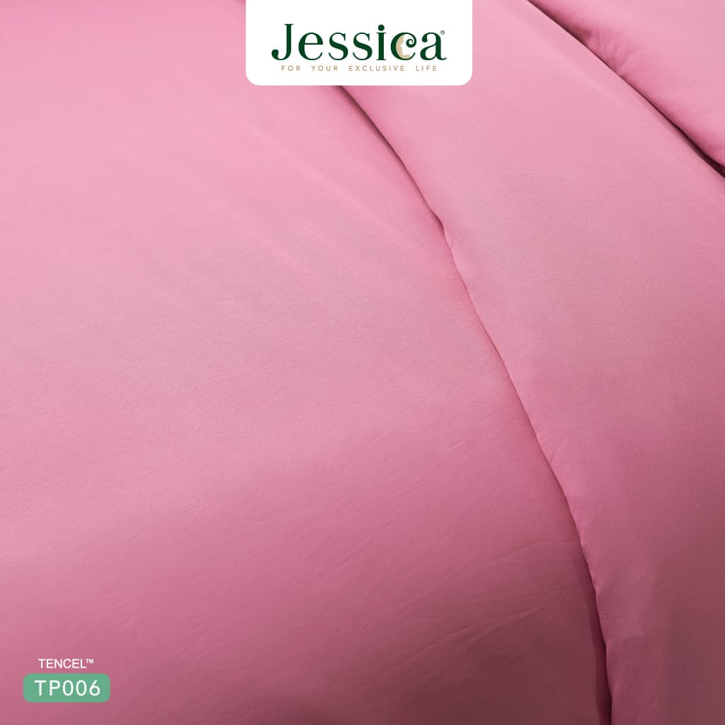 Jessica รุ่น TP006 ชุดเครื่องนอน Tencel สีพื้น มอบสัมผัสที่นุ่มลื่นดุจแพรไหม ระบายอากาศดีเยี่ยม และช่วยลดการสะสมของแบคทีเรีย https://lnwchill.com