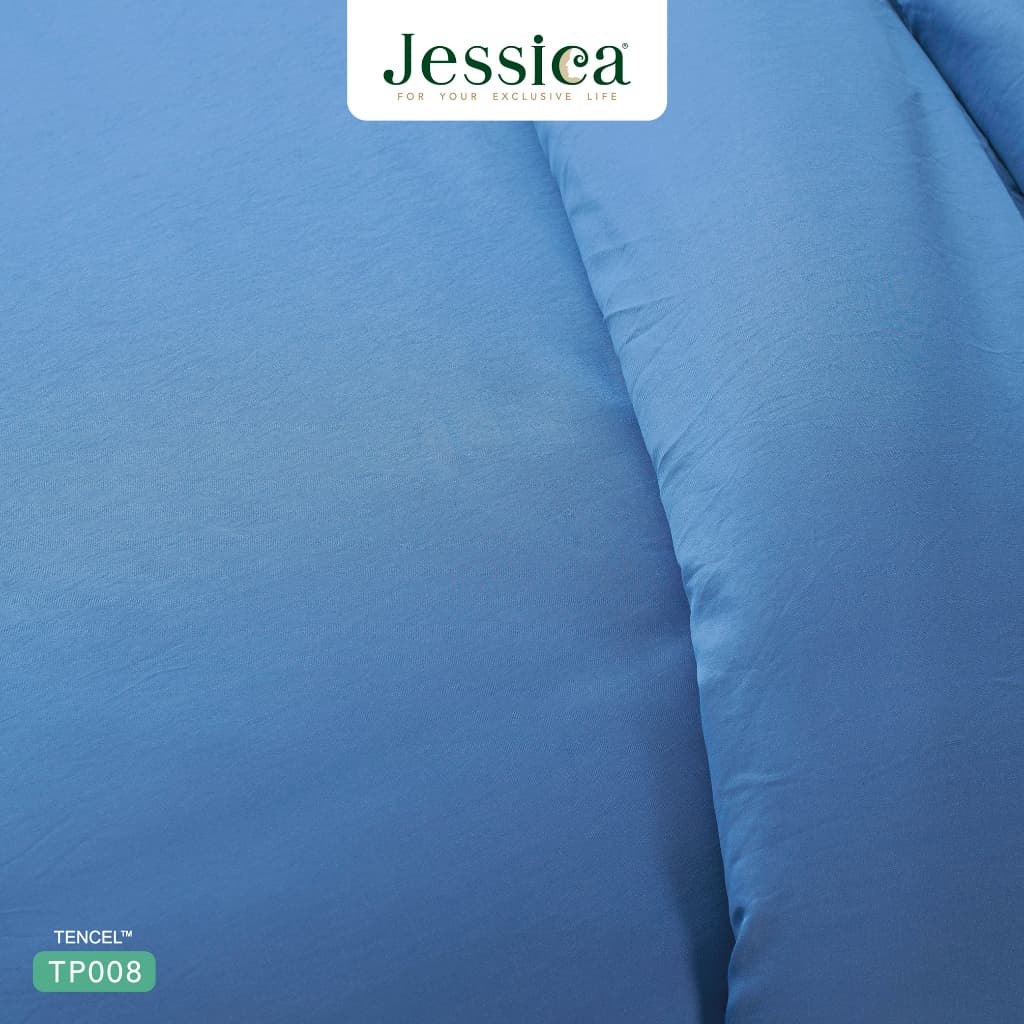 Jessica รุ่น Tencel TP008 ชุดเครื่องนอนสีพื้นจากใย Tencel™ แท้ ทอ 500 เส้นด้าย มอบสัมผัสที่นุ่มลื่นดุจแพรไหมในสไตล์มินิมอล พร้อมคุณสมบัติระบายอากาศดีเยี่ยมเพื่อการนอนหลับที่สมบูรณ์ https://lnwchill.com