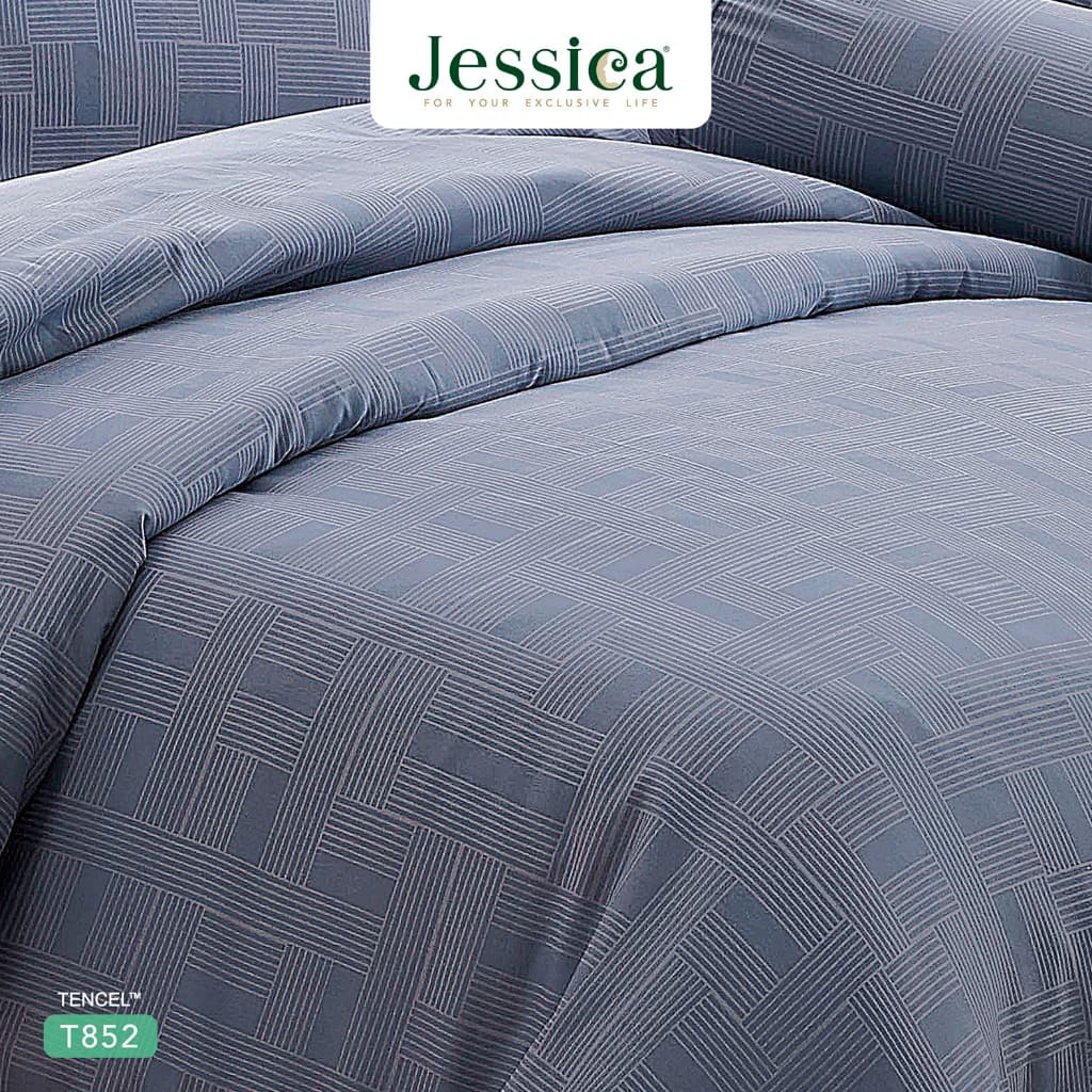 Jessica รุ่น T852 ชุดเครื่องนอน Tencel พิมพ์ลาย สัมผัสนุ่มลื่นดุจแพรไหม ระบายอากาศดีเยี่ยม ชุดเครื่องนอนเจสสิก้า ที่สุดแห่งความนุ่มสบายด้วยเส้นใย Tencel จากธรรมชาติ พร้อมลวดลายโดดเด่น https://lnwchill.com