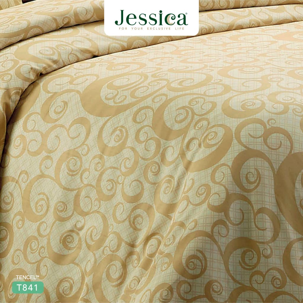 Jessica รุ่น Tencel T841 ชุดเครื่องนอนใยเทนเซลแท้ 100% ทอ 500 เส้นด้าย มอบสัมผัสนุ่มลื่นดุจแพรไหม พร้อมคุณสมบัติระบายอากาศดีเยี่ยมและลดการสะสมของแบคทีเรีย เพื่อการนอนหลับที่ https://lnwchill.com