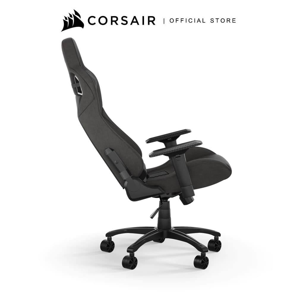 CORSAIR Chair รุ่น T3 RUSH Gaming Chair E-Sport เก้าอี้สีดำ เก้าอี้เกมมิ่งเพื่อสุขภาพ นุ่มสบาย ตามหลักสรีระศาสตร์ เก้าอี้เบาะ นุ่ม ลดอาการปวดเมื่อย เก้าอี้พนักพิงสูง เกรดพรีเมี่ยม — Charcoal https://lnwchill.com