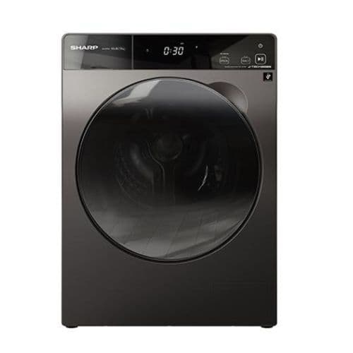 SHARP รุ่น ES-DK1054PT-S เครื่องซักผ้าฝาหน้า Pro Flex 10.5 Kg ระบบ Plasmacluster ซักอบแห้ง 7 Kg ประหยัดพลังงานด้วย J-Tech Inverter ดีไซน์พรีเมียมรางวัลระดับโลก https://lnwchill.com