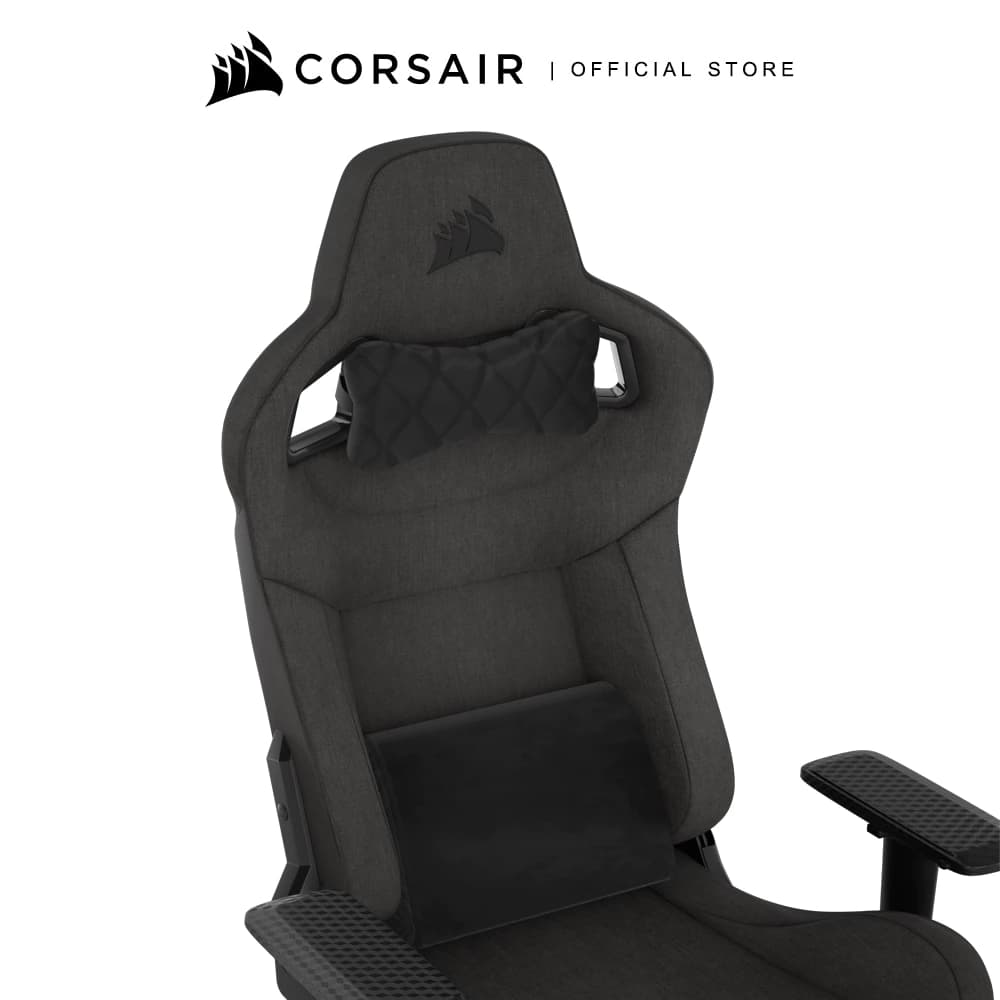 CORSAIR Chair รุ่น T3 RUSH Gaming Chair E-Sport เก้าอี้สีดำ เก้าอี้เกมมิ่งเพื่อสุขภาพ นุ่มสบาย ตามหลักสรีระศาสตร์ เก้าอี้เบาะ นุ่ม ลดอาการปวดเมื่อย เก้าอี้พนักพิงสูง เกรดพรีเมี่ยม — Charcoal https://lnwchill.com