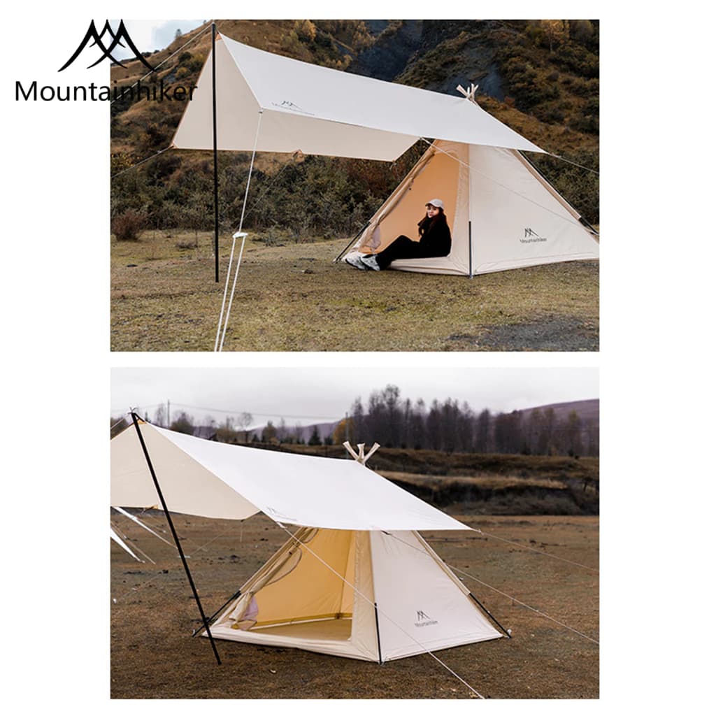 Mountainhiker พร้อมส่ง เต็นท์สนาม​ นอน เดินป่า ครอบครัว สนาม 3-4 คน สะดวกในการพกพา ระบายอากาศได้ดี https://lnwchill.com