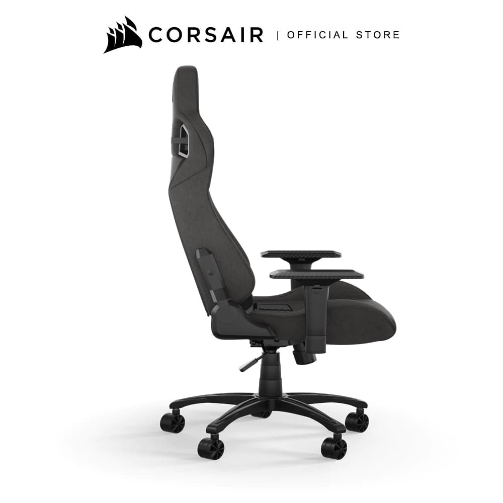 CORSAIR Chair รุ่น T3 RUSH Gaming Chair E-Sport เก้าอี้สีดำ เก้าอี้เกมมิ่งเพื่อสุขภาพ นุ่มสบาย ตามหลักสรีระศาสตร์ เก้าอี้เบาะ นุ่ม ลดอาการปวดเมื่อย เก้าอี้พนักพิงสูง เกรดพรีเมี่ยม — Charcoal https://lnwchill.com