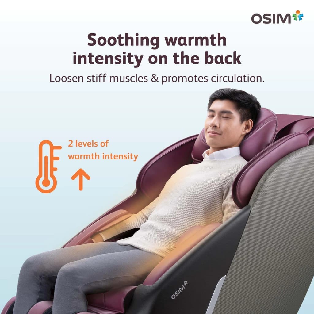 OSIM uDeluxe MAX Massage Chair เก้าอี้นวดไฟฟ้า โซฟานวดไฟฟ้า ลดอาการปวดเมื่อย คลายกล้ามเนื้อดีเยี่ยม ผ่อนคลายความเหนื่อยล้าขั้นสุด https://lnwchill.com