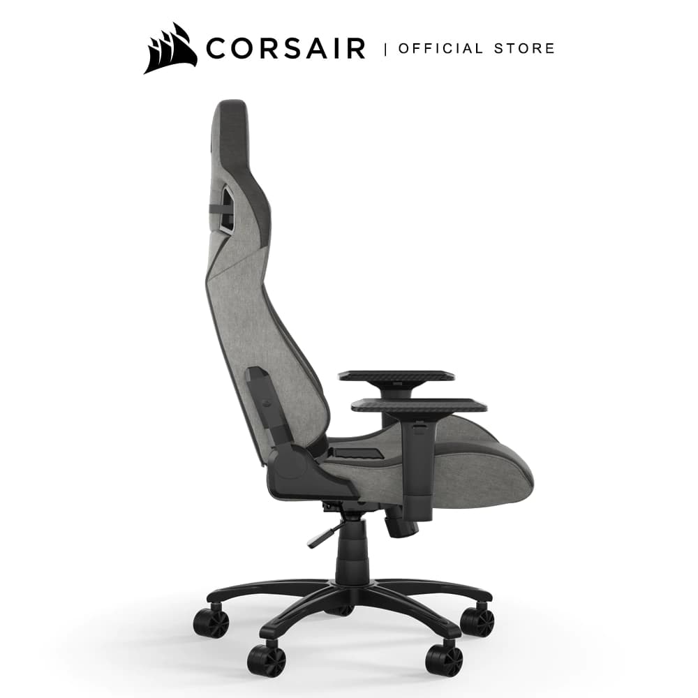 CORSAIR Chair รุ่น T3 RUSH Gaming Chair เก้าอี้สีเทา เก้าอี้เกมมิ่งเพื่อสุขภาพ E-Sport ลดอาการปวดเมื่อย เก้าอี้เบาะ นุ่ม เก้าอี้พนักพิงสูง เกรดพรีเมี่ยม— Gray/Charcoal https://lnwchill.com