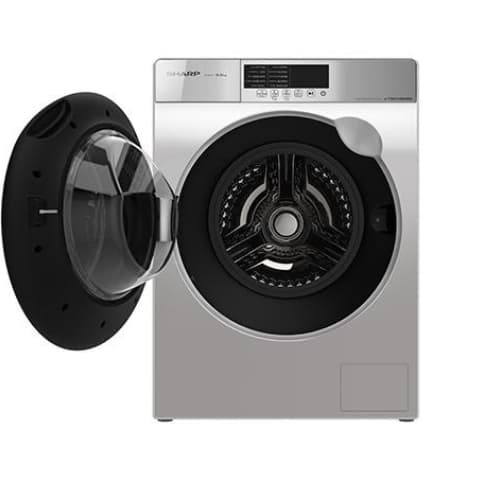 SHARP รุ่น ES-FK1054ST-G ES-FK852ET-W เครื่องซักผ้าฝาหน้าขนาด 8.5 ถึง 10.5 กก เทคโนโลยี STEAM CARE ฆ่าเชื้อโรคและประหยัดพลังงานด้วยระบบ J-Tech Inverter เพื่อความสะอาดระดับ https://lnwchill.com