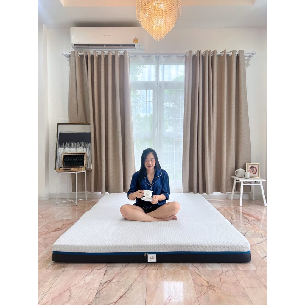 Solomon mattress รุ่น EVERYDAY ที่นอนยางพาราธรรมชาติแท้ 100% หนา 6 นิ้ว รองรับสรีระ 7 โซน บรรเทาอาการปวดหลัง https://lnwchill.com